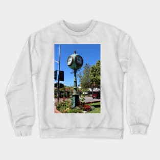 Town Clock Solvang California Crewneck Sweatshirt